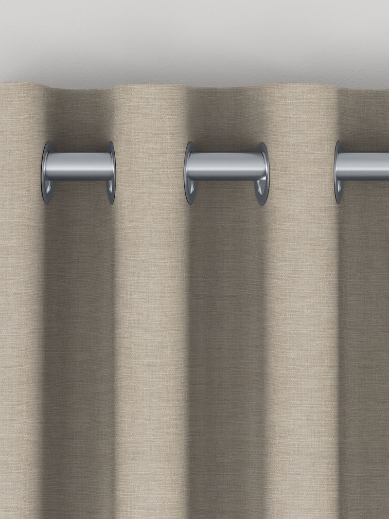 Soho Wheat Natural made to measure curtains - British product