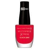 Max Factor Masterpiece Xpress nail polish She's Reddy 8ml (British brand)