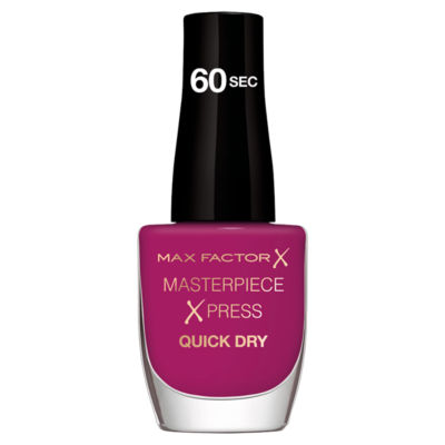 Max Factor nail polish Pretty as Plum 8ml, imported from the UK