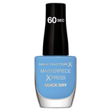 Max Factor Quick Dry Nail Polish Blue Me Away 8ml, UK version