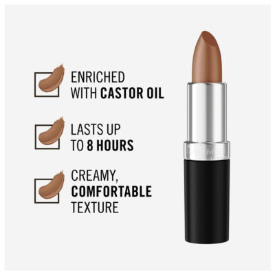 Rimmel London lipstick Golden Shimmer (British brand)