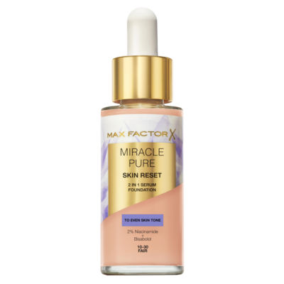 Max Factor serum foundation 10-30 Fair 30ml, imported from the UK