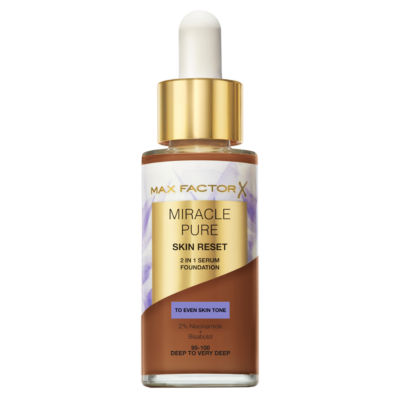 Max Factor serum foundation Deep to Very Deep 30ml, UK version