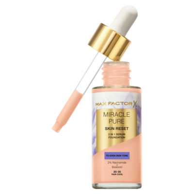 Max Factor serum foundation Fair Cool 20-35 30ml (British brand)