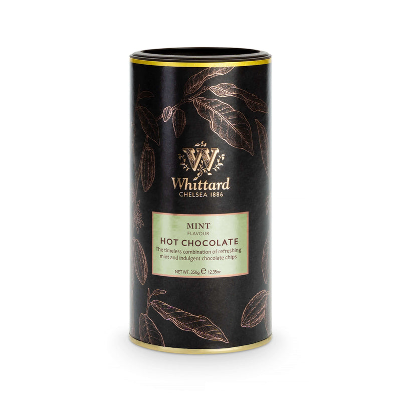 Whittard mint hot chocolate powder 350g, imported from the UK
