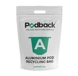 Coffee pod recycling bag for Podback, 45cm high - British product