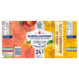 San Pellegrino Zero soft drink lemon peach clementine 330ml multipack (British brand)