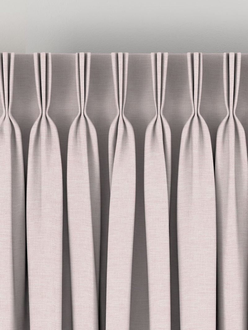 Soho rose pink made-to-measure curtains, UK version