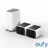 eufy SoloCam S220 2-Cam Kit with HomeBase - British product