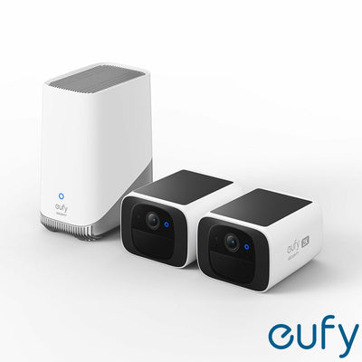 Costco UK eufy SoloCam S220 2-Cam Kit with HomeBase S380 Wireless Home Security System- Buy online at McGrocer