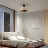 Artika rattan ceiling fan light 61cm- British product