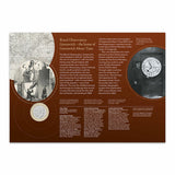 Royal Mail Royal Observatory cover with stamps and £2 coin (British brand)