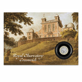 Royal Mail Royal Observatory cover with stamps and £2 coin (British brand)