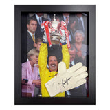 Costco UK Allstarsignings David Seaman Signed Arsenal Framed Goalkeeper Glove 61 x 51cm- Buy online at McGrocer