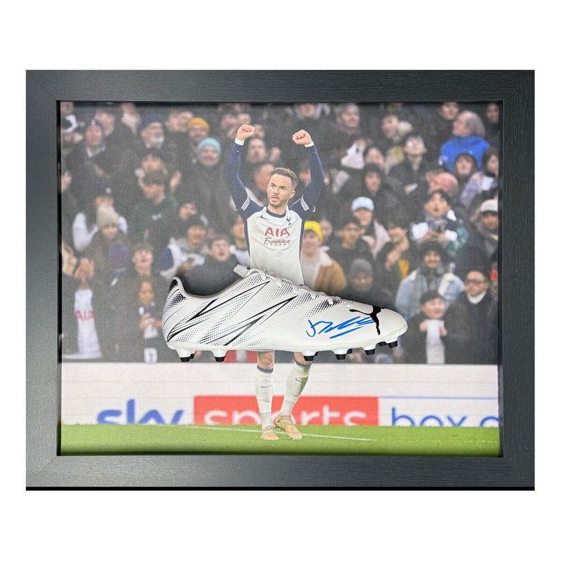 Allstarsignings James Maddison signed framed boot 61x51cm - British product