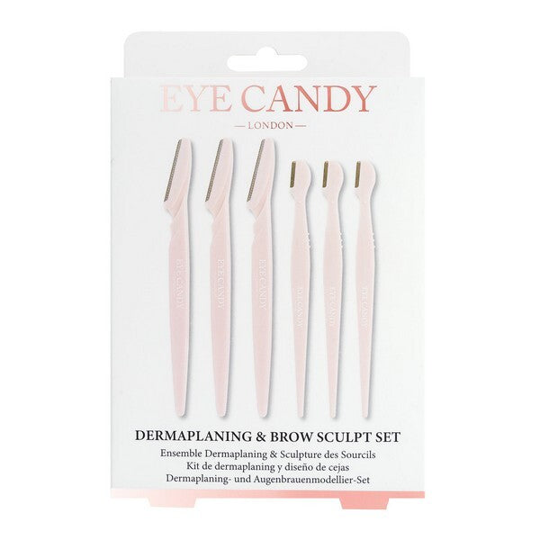 Eye Candy Dermaplaning & Brow Sculpt Set beauty tool kit, UK version