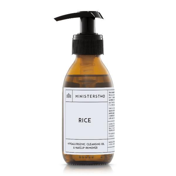 Ministerstwo Rice Cleansing Oil Makeup Remover 140ml, imported from the UK