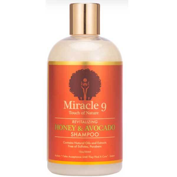 Miracle 9 shampoo honey and avocado imported from the UK