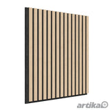 Costco UK Artika Sonolok Acoustic Wall Panel Set Oak & Black 4 Pack- Buy online at McGrocer