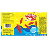 Swedish Fish strawberry sweets 1kg, imported from the UK