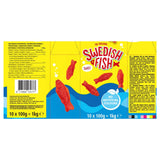 Swedish Fish strawberry sweets 1kg, imported from the UK