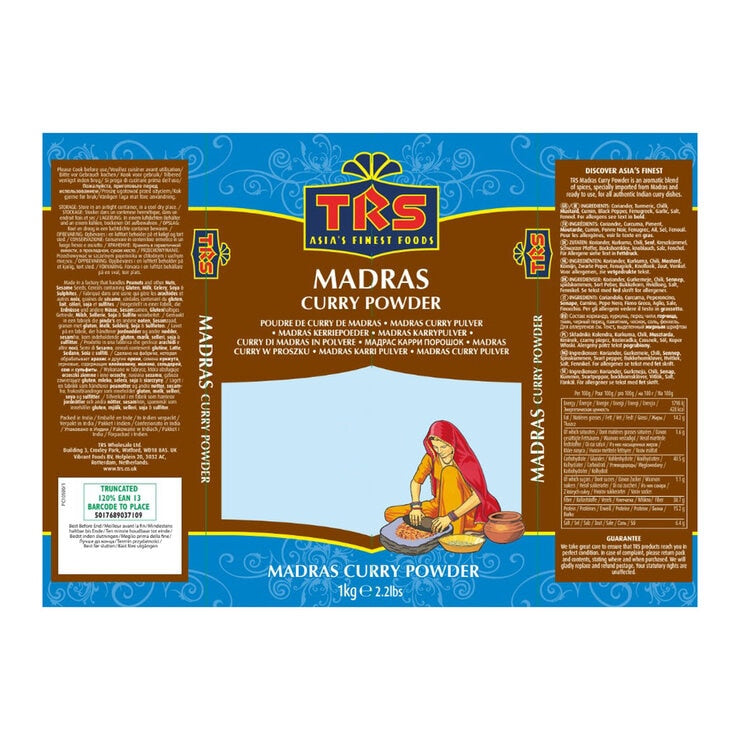 TRS Madras curry powder 1kg (British brand)