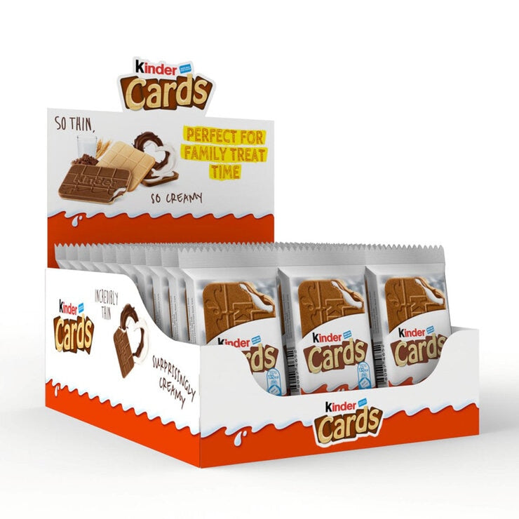 Kinder milk chocolate wafer hazelnut 30 pack - British product