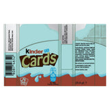 Kinder milk chocolate wafer hazelnut 30 pack - British product