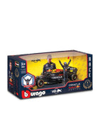 Bburago F1 Red Bull RB20 model with Verstappen figure 1:24 scale (British brand)