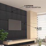 Artika Sonolok acoustic wall panel set black 4-pack, UK version