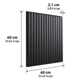Artika Sonolok acoustic wall panel set black 4-pack, UK version