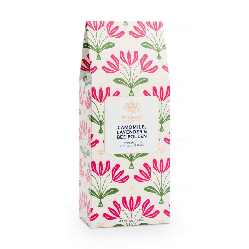 Whittard Camomile Lavender Bee Pollen infusion 30g (British brand)