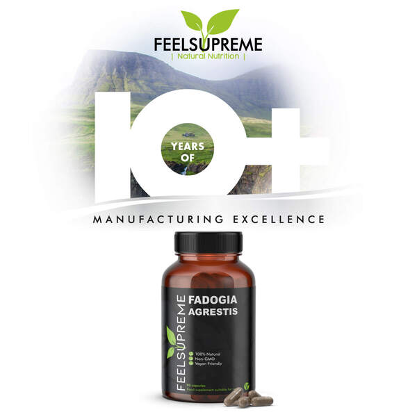 Feel Supreme Fadogia Agrestis supplement 90 capsules - British product