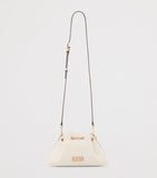 Jimmy Choo small cinch calfskin shoulder bag, imported from the UK