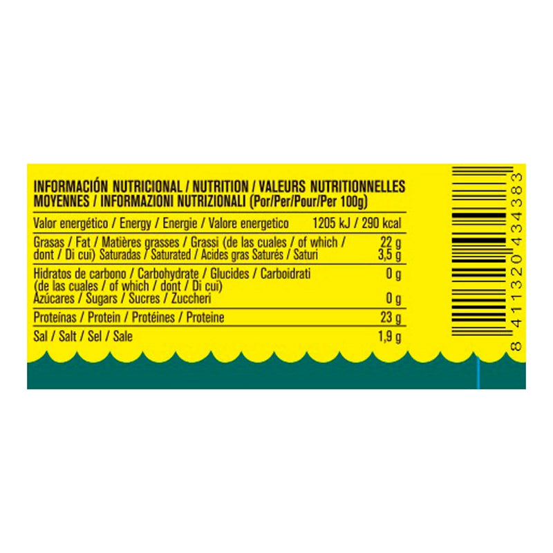 Ortiz yellowfin tuna fillets in olive oil 3 x 92g tins, imported from the UK