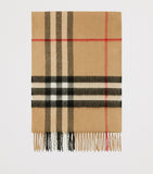 Burberry cashmere check scarf 168cm x 30cm - British product