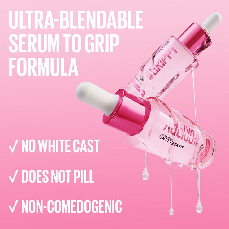 Maybelline Grippy Serum Primer 2x30ml makeup grip (British brand)