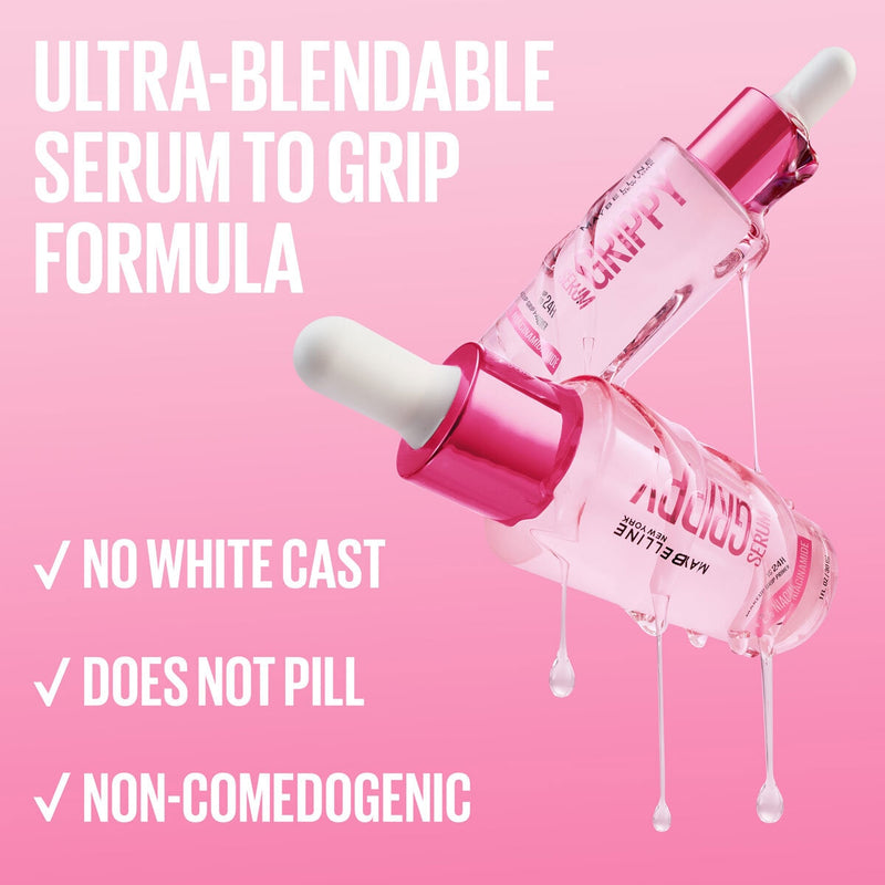 Maybelline Grippy Serum Primer 2x30ml makeup grip (British brand)