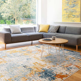 Costco UK Asiatic Nova Illusion Ochre Rug, 200 x 290 cm- Buy online at McGrocer