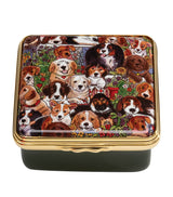 Harrods Halcyon Days Message Pawprints Decorative Trinket Box- Buy online at McGrocer