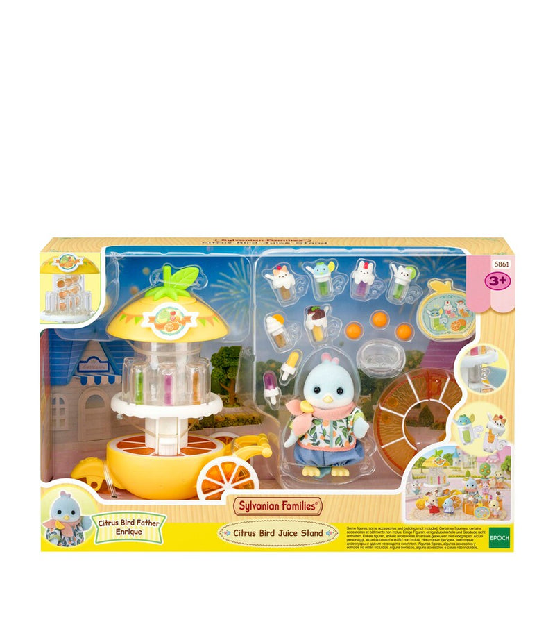 Sylvanian Families Citrus Bird Juice Stand playset (British brand)