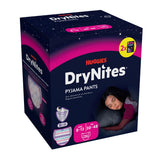 Costco UK Huggies DryNites Girls Bedwetting Pyjama Nappy Pants Aged 8-13 (30-48kg) 26 Pants- Buy online at McGrocer