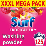 Costco UK Surf Tropical Lily Laundry Washing Powder 125 Wash- Buy online at McGrocer
