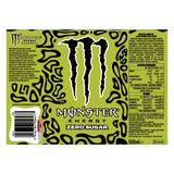 Monster Lando Norris Zero Sugar energy drink 12 x 500ml, imported from the UK