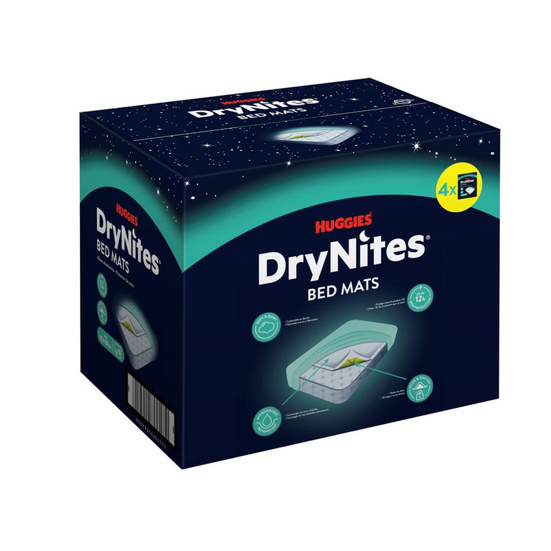 Huggies DryNites bed mats 4x7 pack - British product
