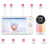 VTech HD smart baby monitor with pan tilt zoom, imported from the UK