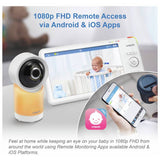 VTech HD smart baby monitor with pan tilt zoom, imported from the UK