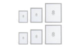 Argos Habitat Grey Wooden 6 Picture Frames Mixed Sizes- Buy online at McGrocer