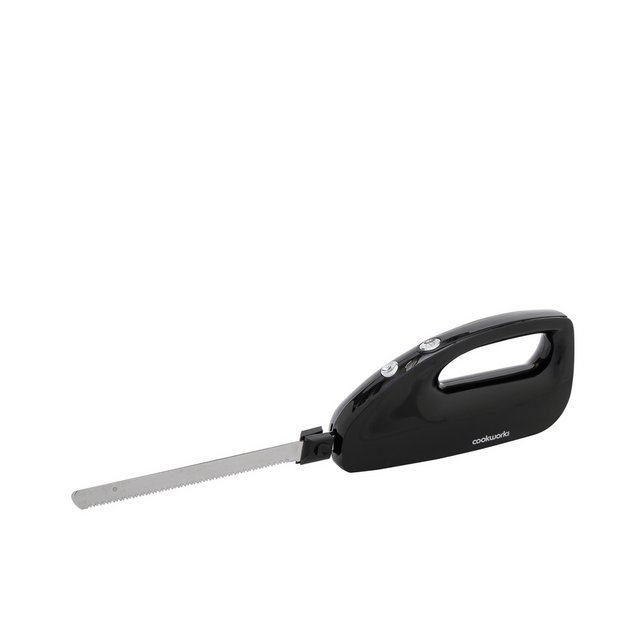 Cookworks EK121 electric knife black - British product