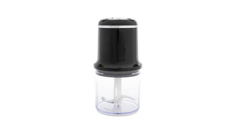 Cookworks black mini chopper 200W 500ml, UK version